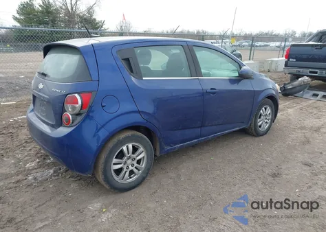2013 Chevrolet Sonic Lt Auto z USA, uszkodzony, nr VIN 1G1JC6SG8D4222317